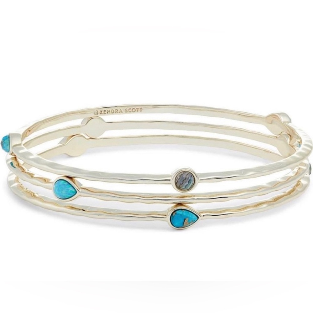 Kendra Scott Turquoise Bangles (two bracelets)